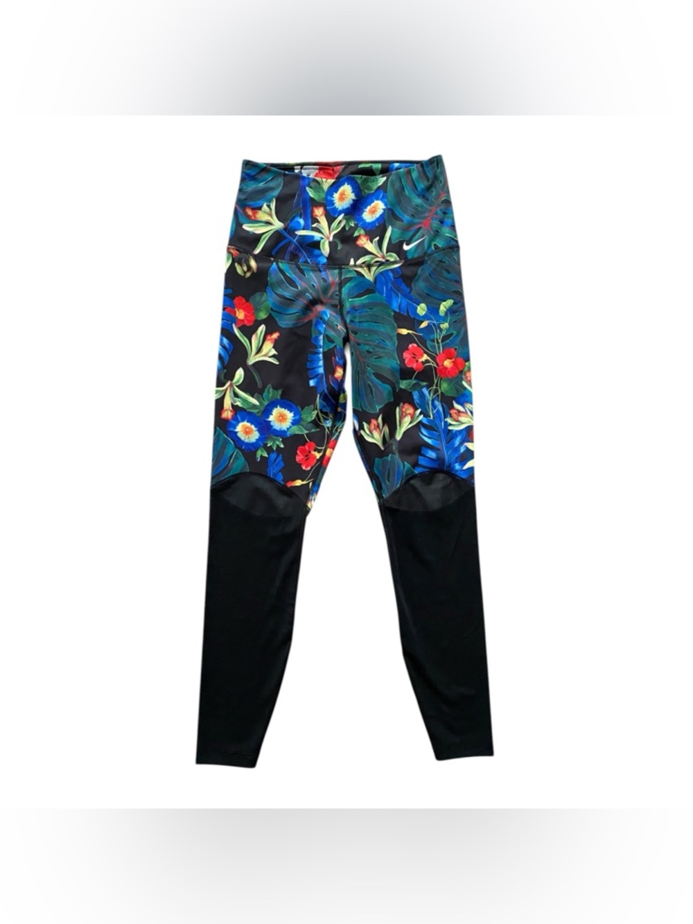 Nike  Power Victory Training Tight Fit High Rise 7/8 Tropical Floral Leggings S